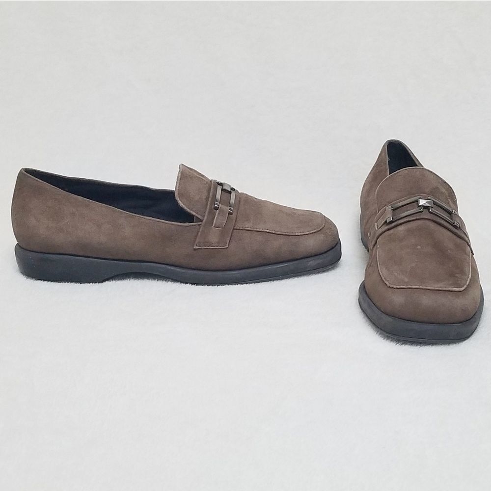 VINTAGE Worthington Coco Suede Slip-on Loafers 6.5